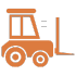 pallet fork on skidsteer icon